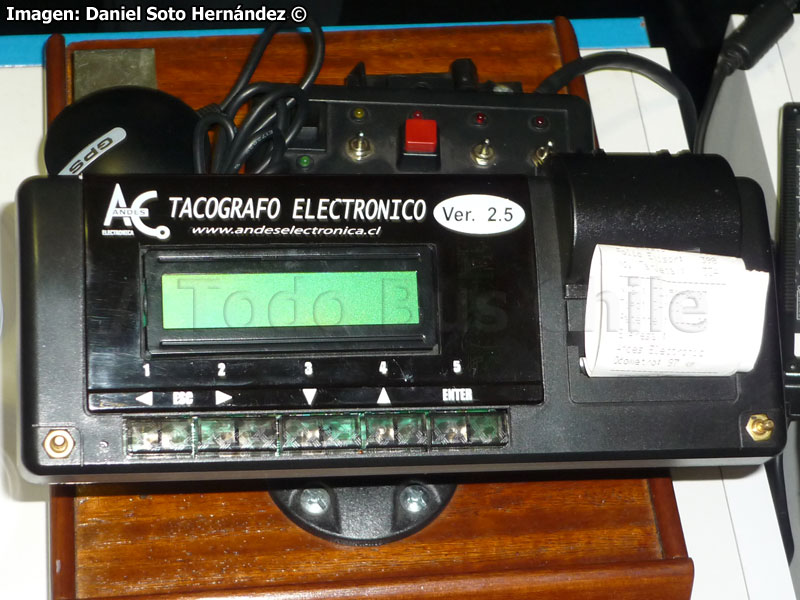 Tacógrafo Electrónico TacoAndes