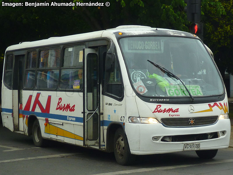 Marcopolo Senior G6 / Mercedes Benz LO-914 / Burma Express