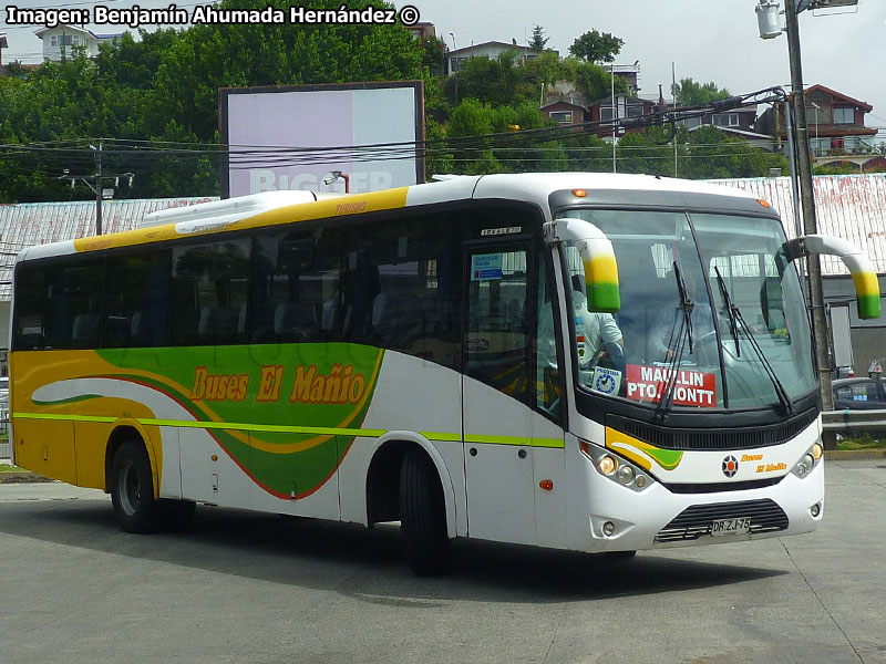 Marcopolo Ideale 770 / Mercedes Benz OF-1722 / Buses El Mañío