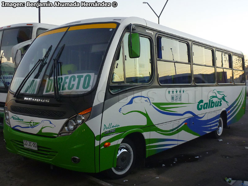 Neobus Thunder+ / Mercedes Benz LO-916 BlueTec5 / Línea 6.000 Vía Rural 5 Sur (Gal Bus) Trans O'Higgins