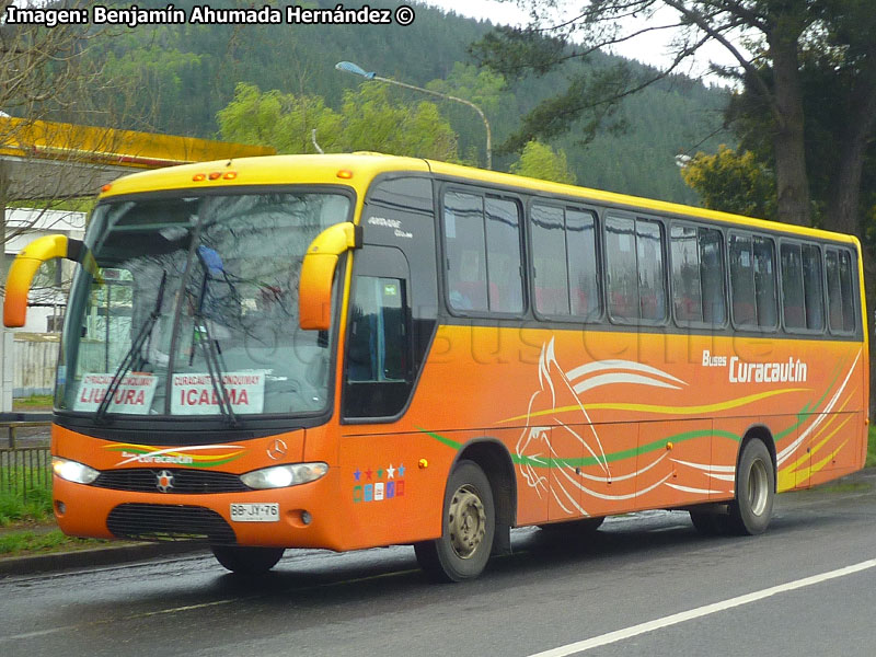 Marcopolo Andare Class 850 / Mercedes Benz OF-1722 / Buses Curacautín Express