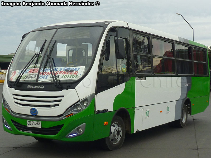 Mascarello Gran Micro / Volksbus 9-160OD Euro5 / Línea 4.000 Machalí - Rancagua (Buses Machalí) Trans O'Higgins