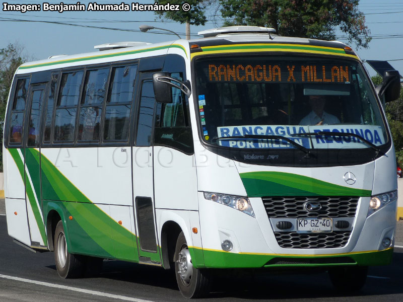 Volare DW9 / Mercedes Benz LO-916 BlueTec5 / Línea 6.000 Vía Rural 5 Sur (Gal Bus) Trans O'Higgins