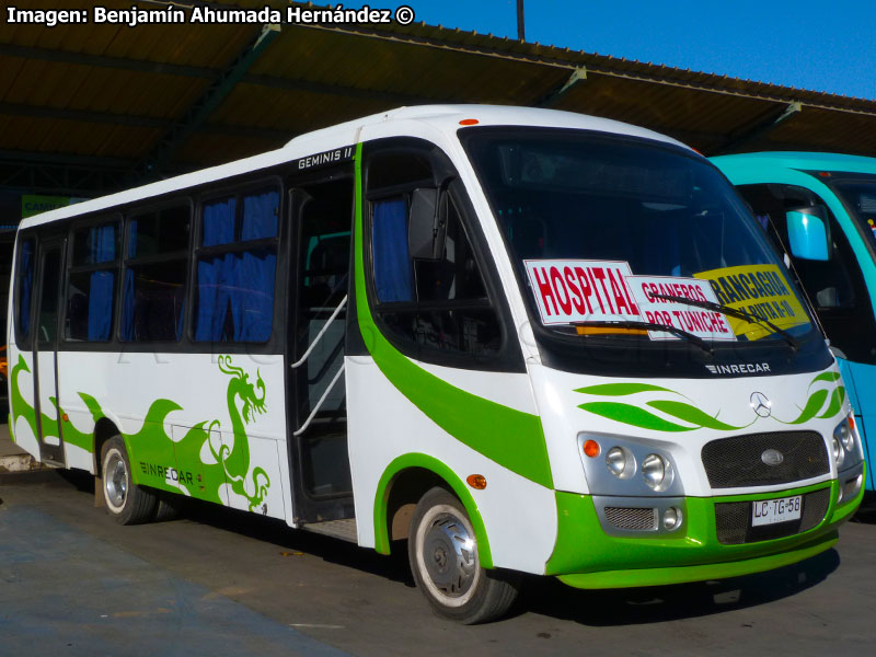 Inrecar Géminis II / Mercedes Benz LO-916 BlueTec5 / Línea 1.000 San Francisco - Rancagua (Buses Camilo) Trans O'Higgins