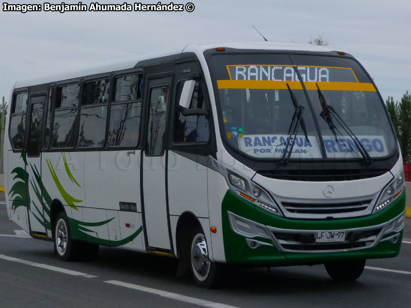 Induscar Caio F-2400 / Mercedes Benz LO-916 BlueTec5 / Línea 6.000 Vía Rural 5 Sur (Gal Bus) Trans O'Higgins