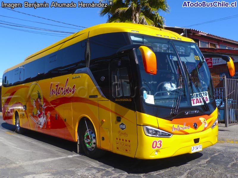 Saldivia Aries 1200 / Mercedes Benz O-500RS-1836 BlueTec5 / Interbus