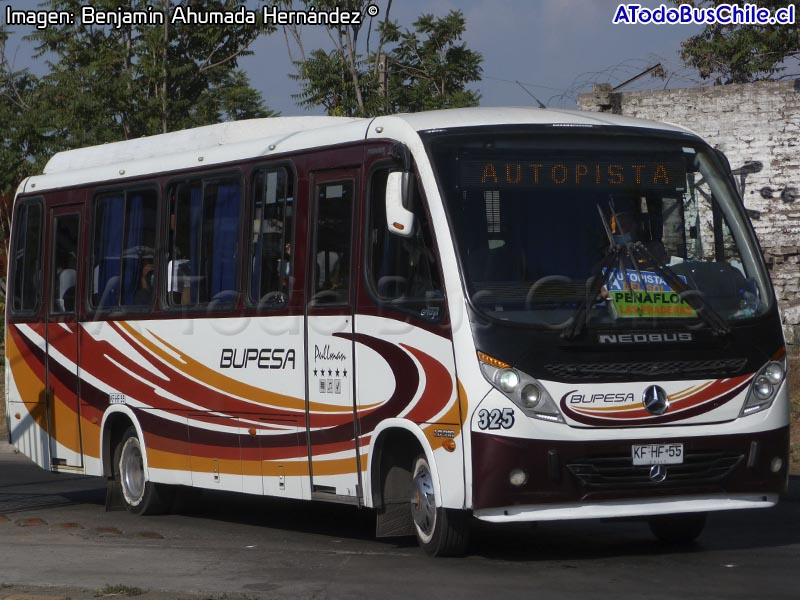 Neobus Thunder + / Mercedes Benz LO-916 BlueTec5 / Buses Peñaflor Santiago BUPESA