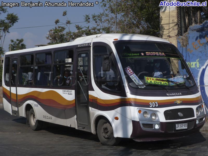 Inrecar Géminis II / Chevrolet Isuzu NQR 916 Euro5 / Buses Peñaflor Santiago BUPESA