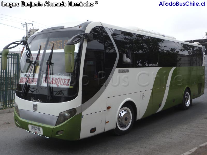 Zhong Tong Creator LCK6107H Euro5 / Buses Buin - Maipo