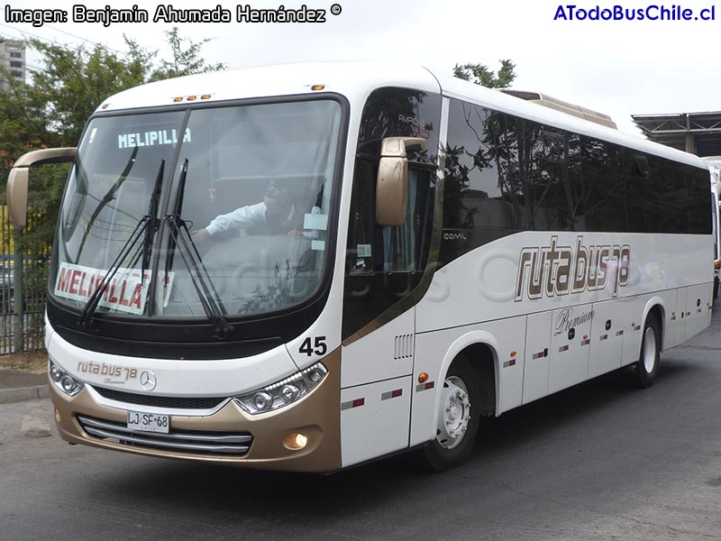 Comil Campione 3.25 / Mercedes Benz OF-1724 BlueTec5 / Ruta Bus 78