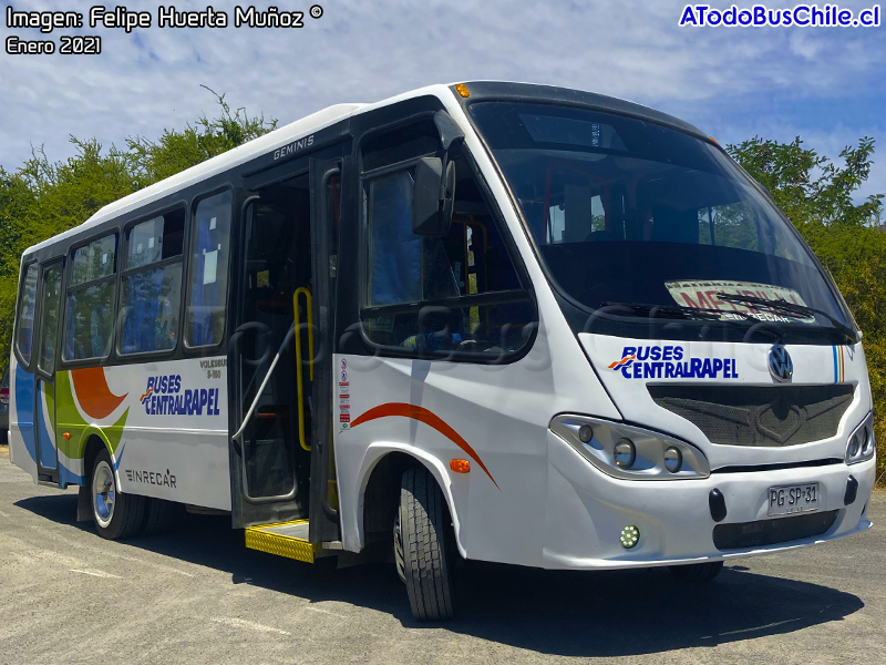 TMG Bicentenario II / Volksbus 9-160OD Euro5 / Buses Central Rapel