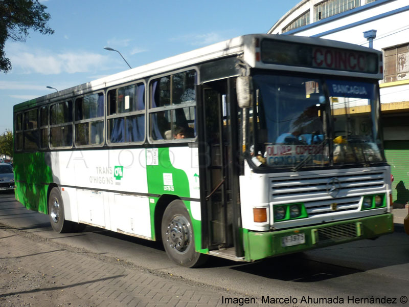 Busscar Urbanus / Mercedes Benz OF-1318 / Línea 9.000 Coinco - Rancagua (Buses Coinco) Trans O'Higgins