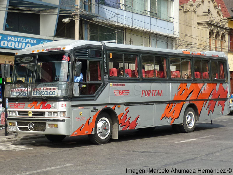 Busscar El Buss 320 / Mercedes Benz OF-1318 / La Porteña