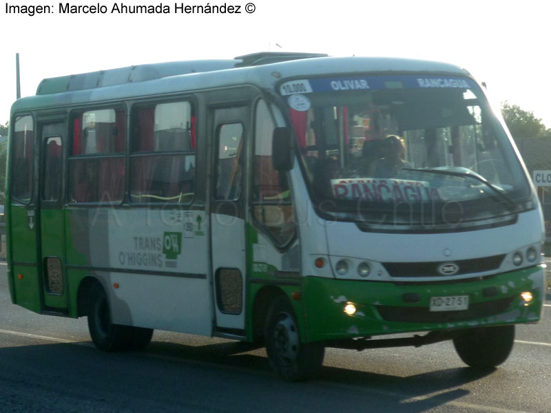 Maxibus Astor / Mercedes Benz LO-712 / Línea 10.000 Olivar - Rancagua (Soc. Rafael García e Hijos) Trans O'Higgins