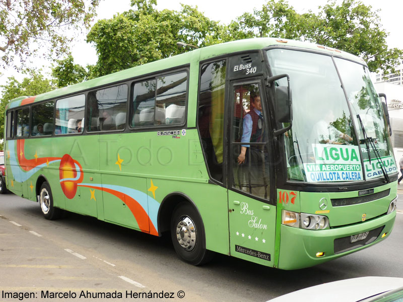 Busscar El Buss 340 / Mercedes Benz OF-1721 / Sol del Pacífico