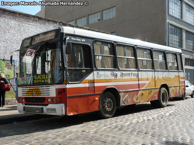 Marcopolo Torino GV / Mercedes Benz OF-1721 / Buses GR Quintay