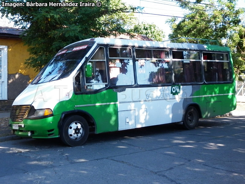 Metalpar Pucará 2000 / Mercedes Benz LO-814 / Línea 4.000 Machalí - Rancagua (Buses Machalí) Trans O'Higgins