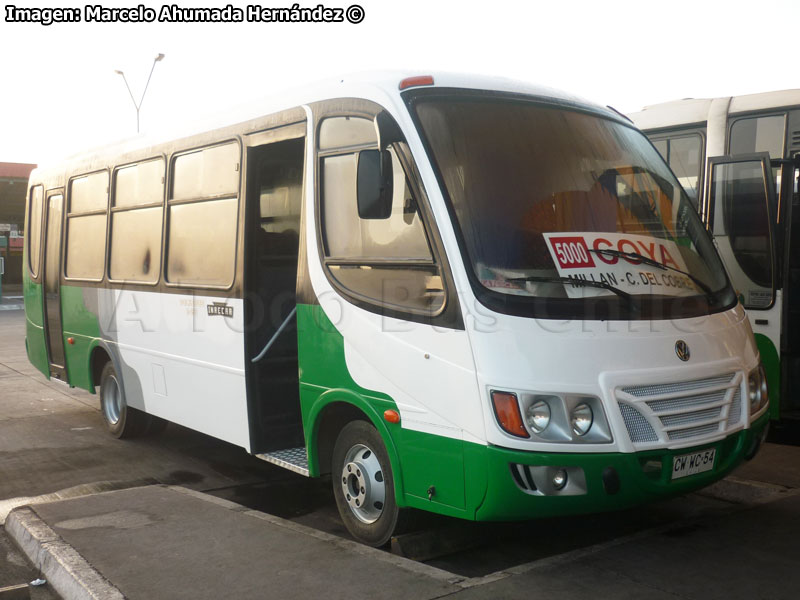 Inrecar Géminis I / Volksbus 9-150EOD / Línea 5.000 Coya - Rancagua (Buses Coya) Trans O'Higgins