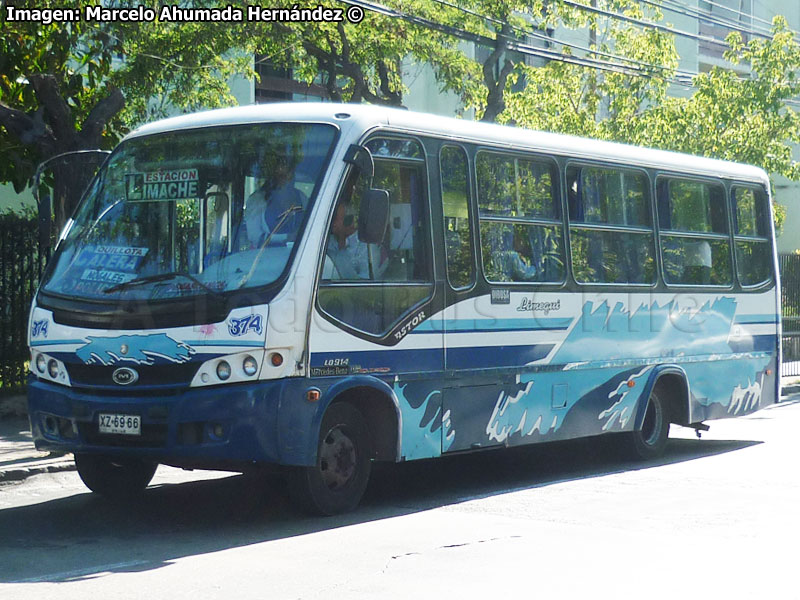 Maxibus Astor / Mercedes Benz LO-914 / Línea Melón Quillota LIMEQUI