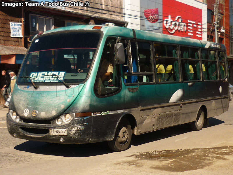 Metalpar Aconcagua / Volksbus 9-140OD / Servicio Rural Castro - Quemchi (Región de Los Lagos)