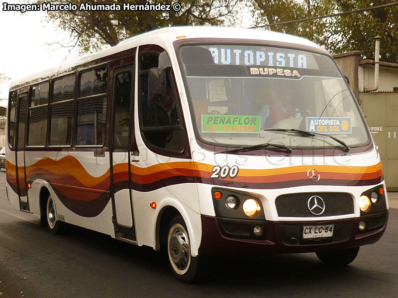 Inrecar Géminis II / Mercedes Benz LO-915 / Buses Peñaflor Santiago BUPESA