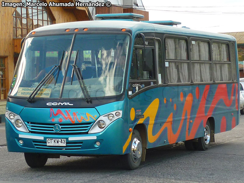 Comil Piá / Mercedes Benz LO-915 / Servicio Rural Villarrica - Huincacara