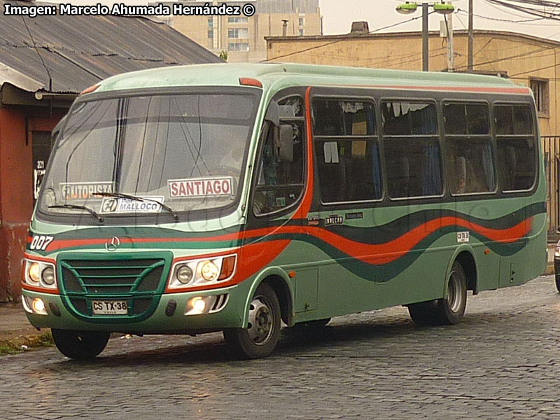 Inrecar Géminis I / Mercedes Benz LO-915 / Flota Talagante