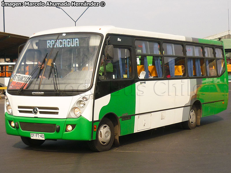 Induscar Caio Foz / Mercedes Benz LO-915 / Línea 1.000 San Francisco - Rancagua (Buses Camilo) Trans O'Higgins