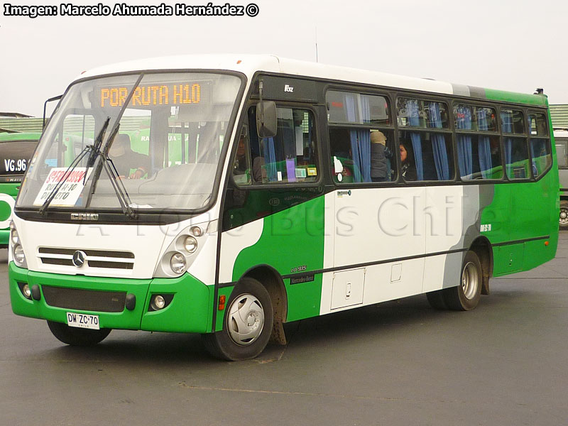 Induscar Caio Foz / Mercedes Benz LO-915 / Línea 1.000 San Francisco - Rancagua (Buses Camilo) Trans O'Higgins