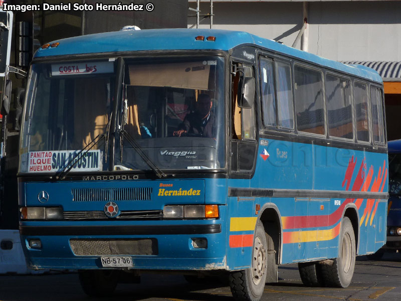 Marcopolo Viaggio GV 850 / Mercedes Benz OF-1318 / Costa Bus (Región de Los Lagos)