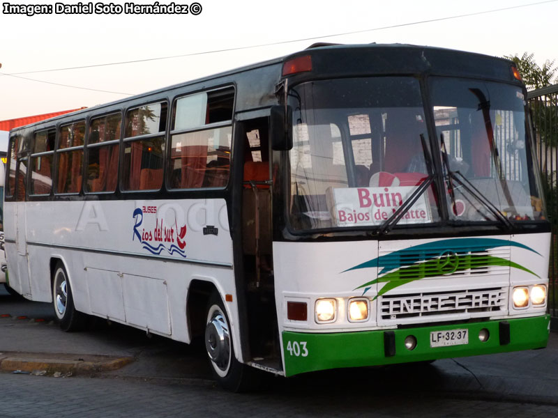 Inrecar Sagitario / Mercedes Benz OF-1318 / Buses Ríos del Sur