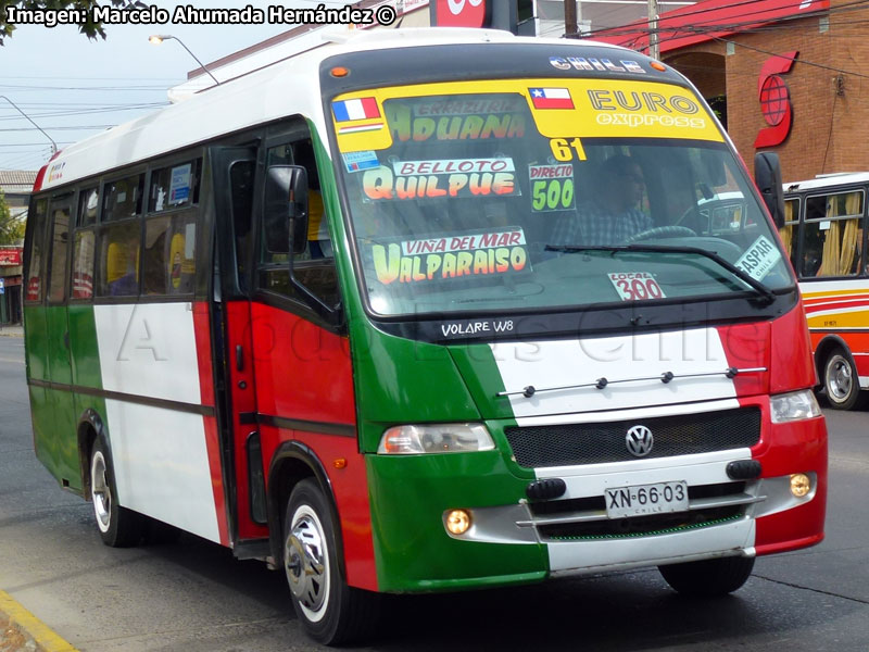 Volare W8 / Agrale MA-8.5TCA / Euro Express (Región de Valparaíso)