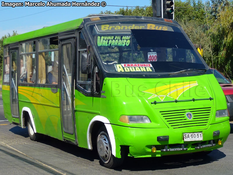 Metalpar Pucará 2000 / Mercedes Benz LO-814 / Brander Bus