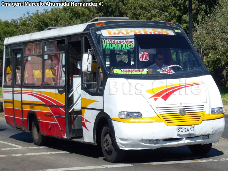 Metalpar Pucará 2000 / Mercedes Benz LO-814 / Ciferal Express (Región de Valparaíso)