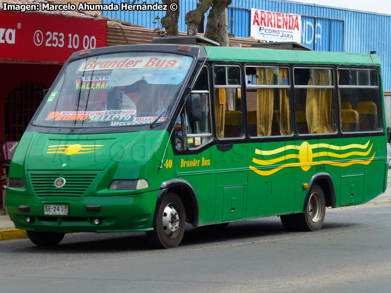 Metalpar Pucará 2000 / Mercedes Benz LO-814 / Brander Bus