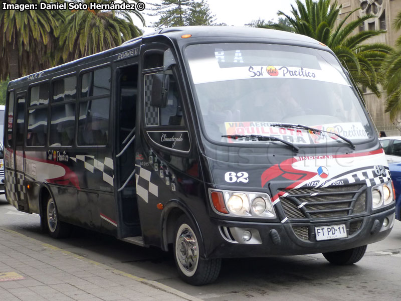 Inrecar Géminis II / Mercedes Benz LO-915 / Sol del Pacífico