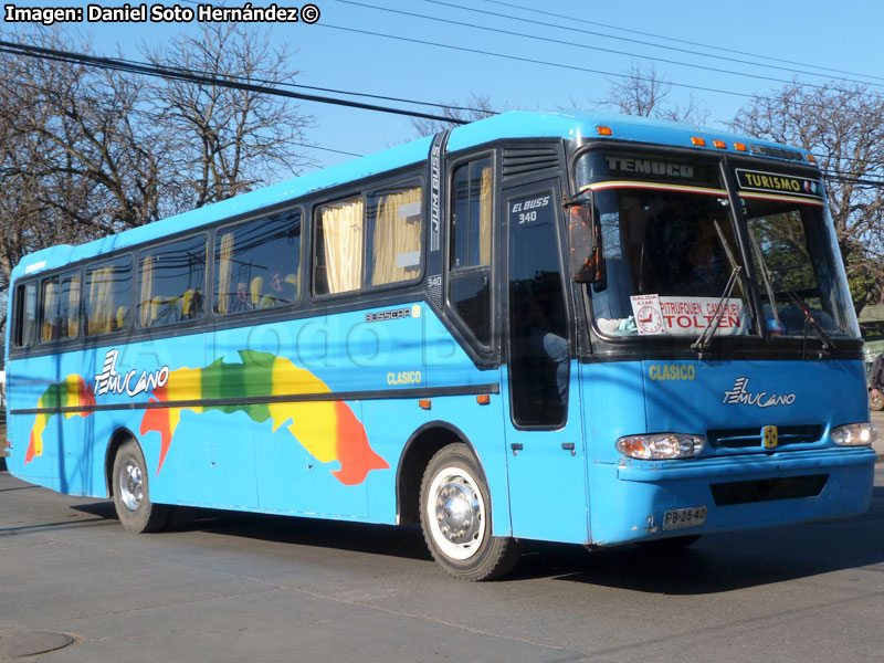 Busscar El Buss 340 / Mercedes Benz OF-1318 / El Temucano