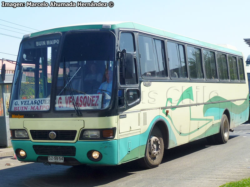 Metalpar Yelcho / Mercedes Benz OF-1721 / Buses Buin - Maipo