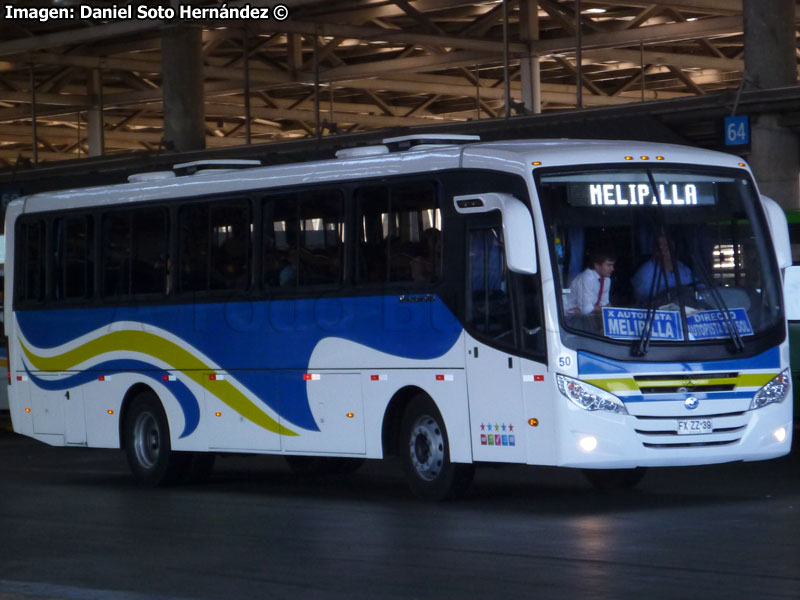 Mascarello Roma 310 / Mercedes Benz OF-1722 / Autobuses Melipilla - Santiago