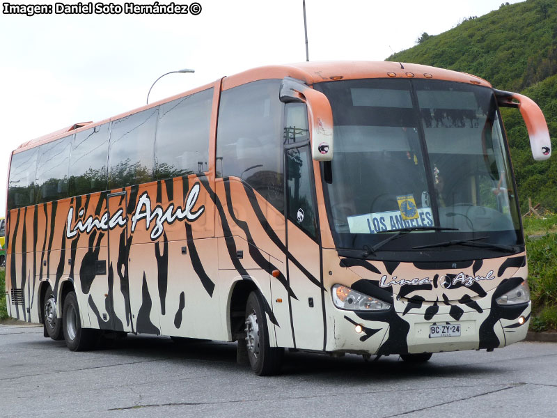 Irizar Century III 3.90 / Mercedes Benz O-500RSD-2036 / Línea Azul