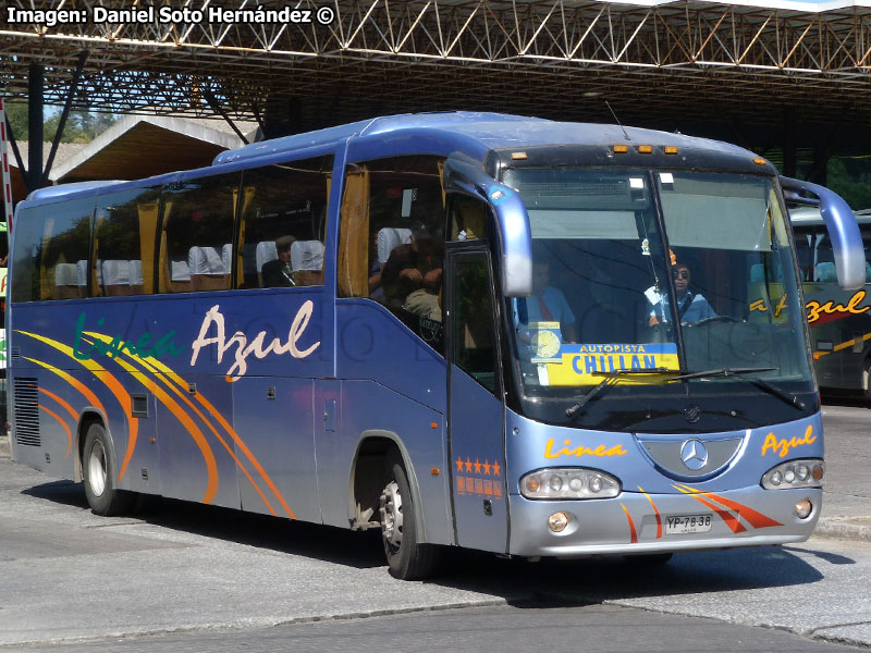 Irizar Century II 3.70 / Mercedes Benz O-400RSE / Línea Azul