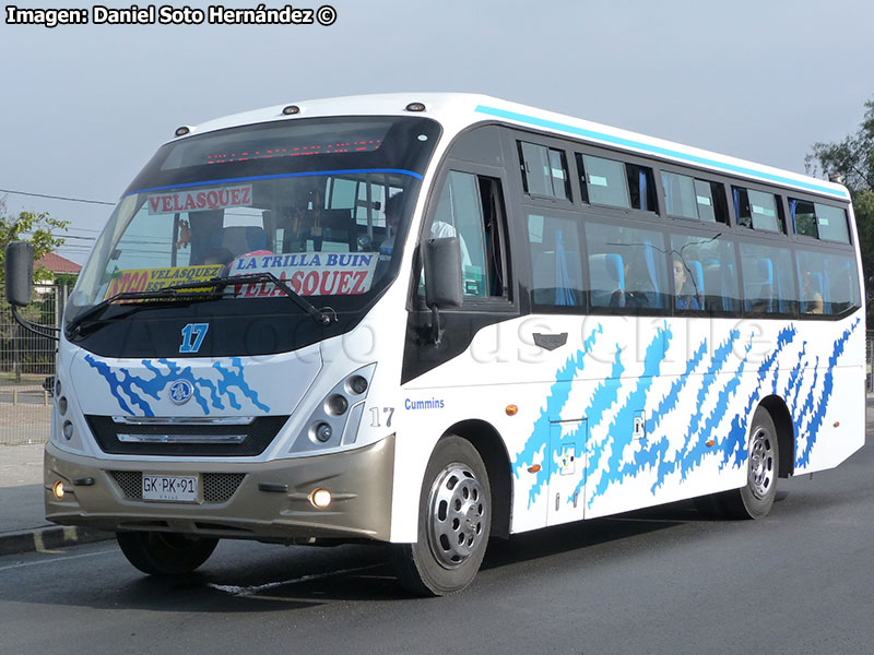 Metalpar Pukará Euro4 (Sunlong SLK6875) / Buses Paine