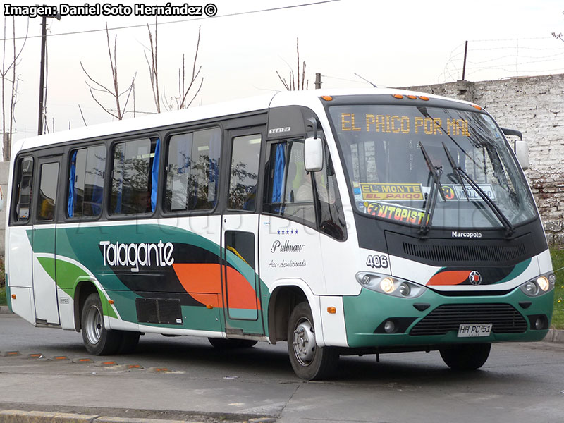 Marcopolo Senior / Mercedes Benz LO-916 BlueTec5 / Flota Talagante