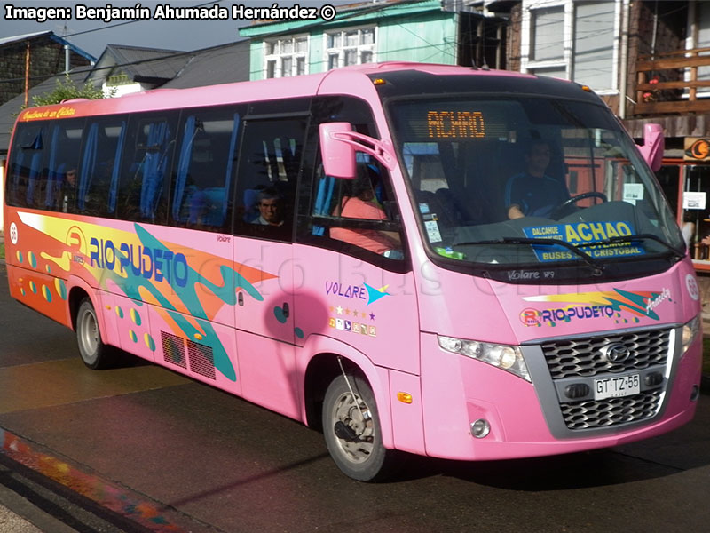 Volare W9 Fly / Agrale MA-9.2 / Buses Río Pudeto (Auxiliar Buses San Cristóbal)