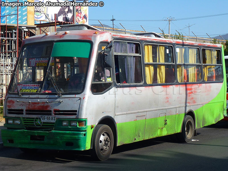 Caio Carolina V / Mercedes Benz LO-814 / Línea 10 Concón (Región de Valparaíso)