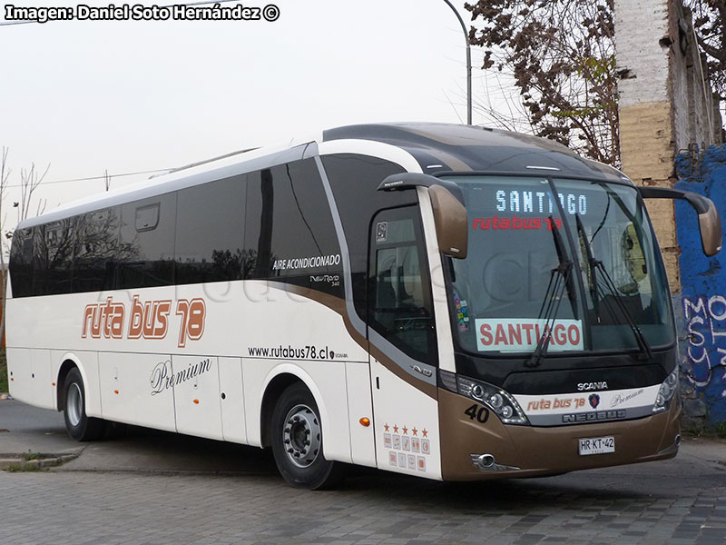 Neobus New Road N10 340 / Scania K-250B eev5 / Ruta Bus 78