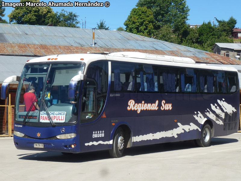 Marcopolo Viaggio G6 1050 / Mercedes Benz O-500R-1830 / Regional Sur