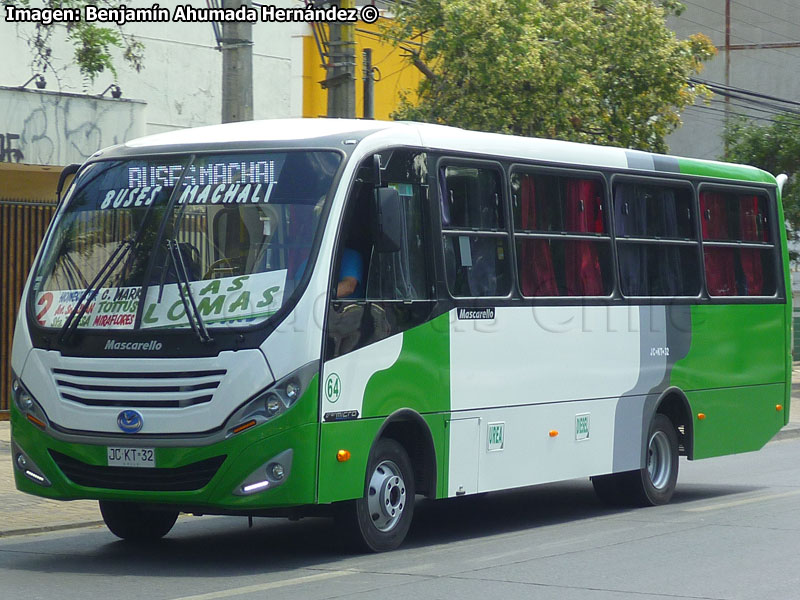 Mascarello Gran Micro / Volksbus 9-160OD Euro5 / Línea 4.000 Machalí - Rancagua (Buses Machalí) Trans O'Higgins