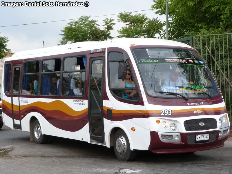 Inrecar Géminis II / Chevrolet Isuzu NQR 916 / Buses Peñaflor Santiago BUPESA