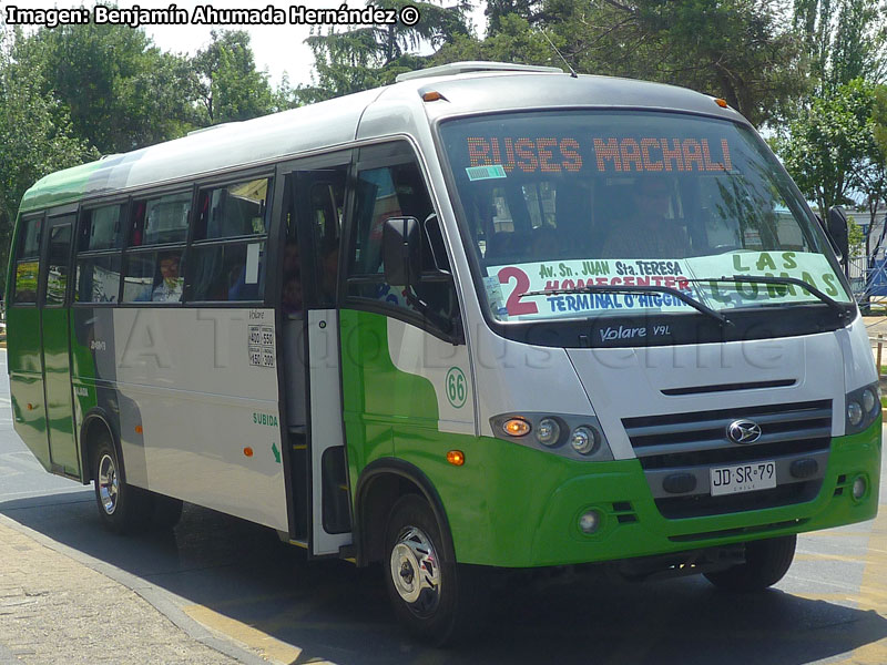 Volare V9L / Agrale MA-9.2 Euro5 / Línea 4.000 Machalí - Rancagua (Buses Machalí) Trans O'Higgins